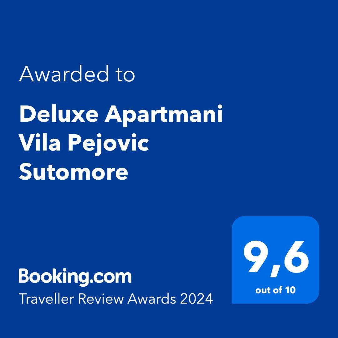 Deluxe Apartmani Vila Pejovic Sutomore Eksteriør billede